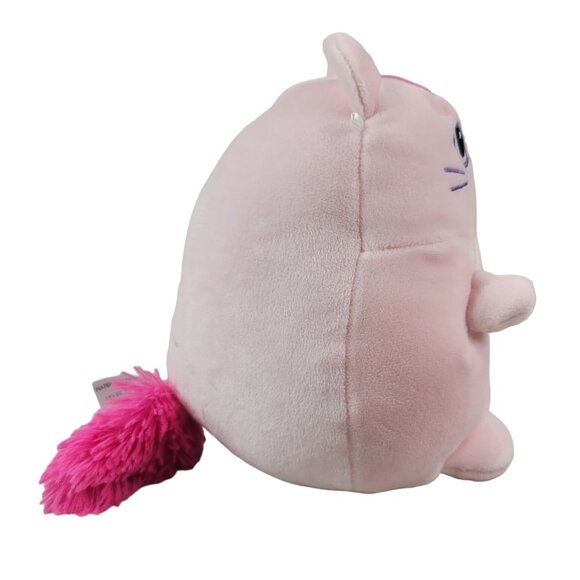 2/$15 Animal Adventure Cat Plush Pink 7.5" Fuzzy Tail Cutie Pie Squishy 2020 - Picture 6 of 11